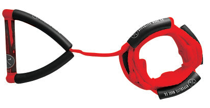 25' Surf Rope w/ Handle - Red
