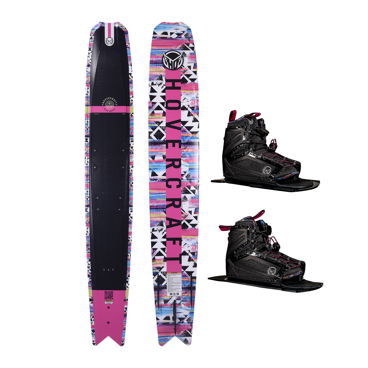 Hovertcraft Pink w/Double Stance 110 Boots