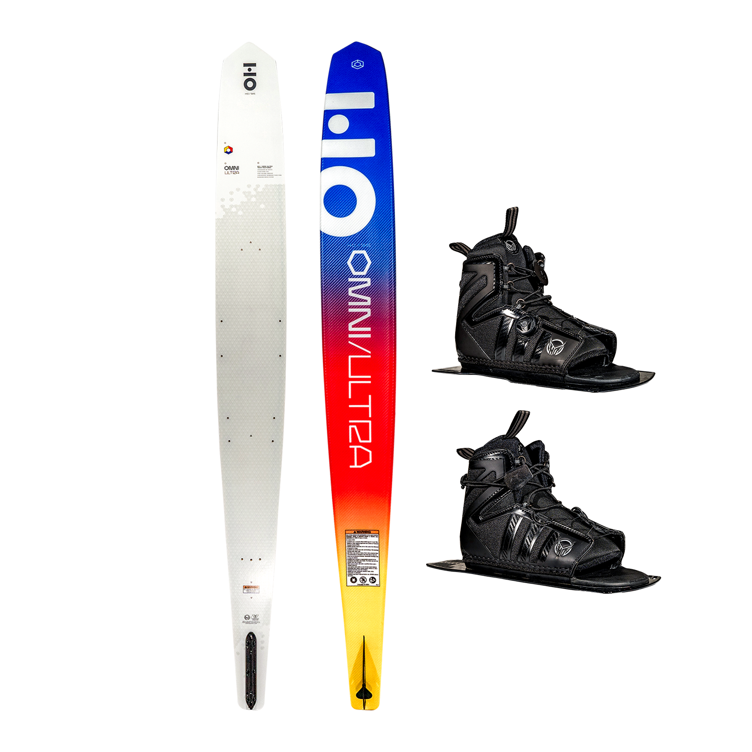 Omni Ultra White w/Double Stance 130 ATOP Boots