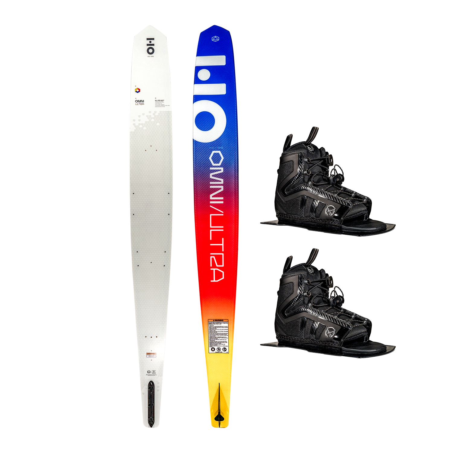 Omni Ultra White w/Double Stance 130 Boots