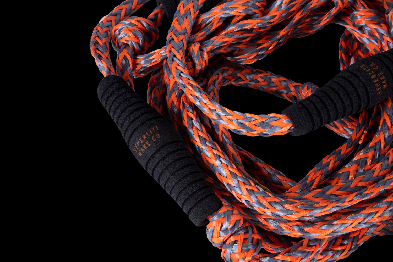 25' Arc Surf Rope w/ Handle Blue & Orange