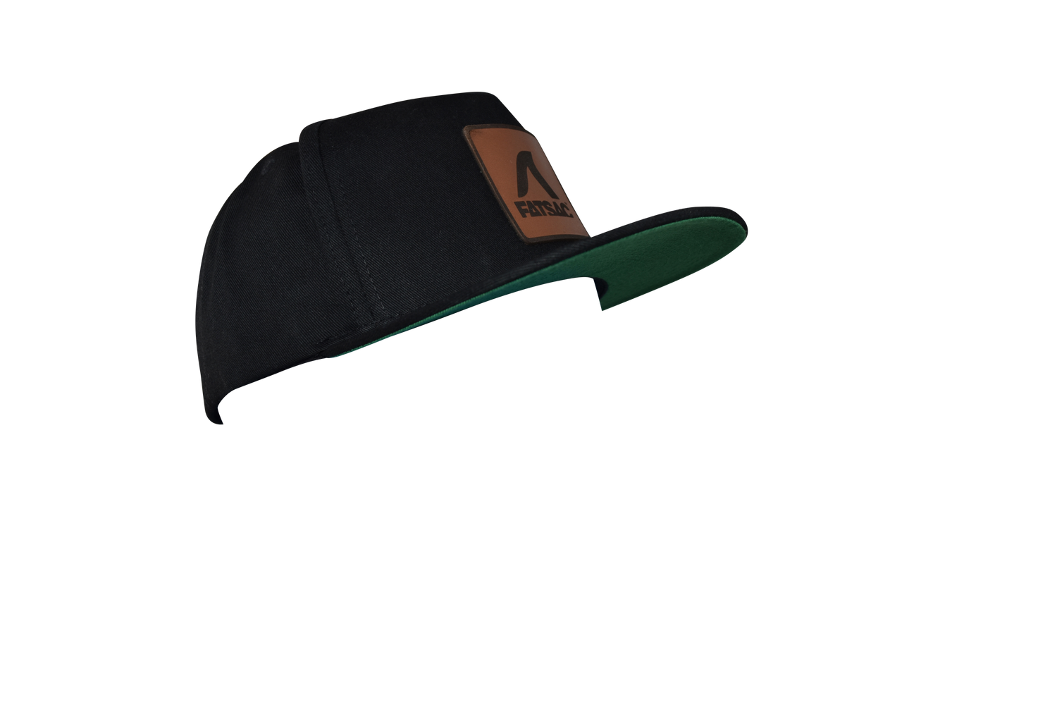 Black FatSac Snap Back (W966-BLACK)