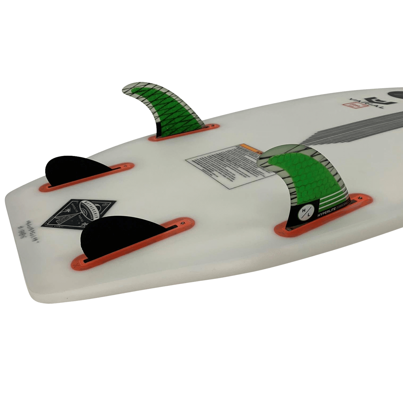 4.5 RIOT Carbon Surf Fin Kit - Pair