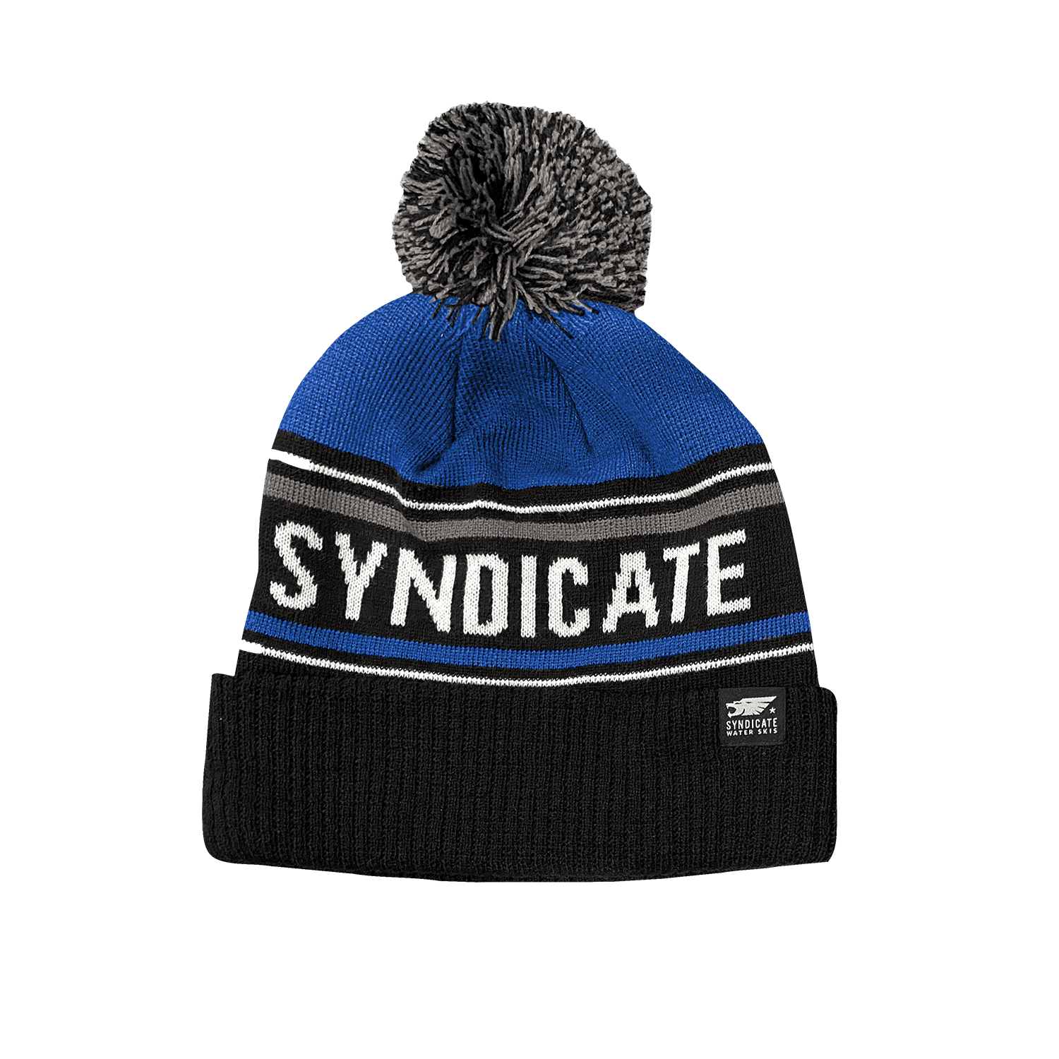 Syndicate Pom Pom Beanie - Navy